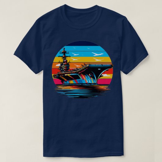 航空母艦6 Tシャツ (デザイン正面)
