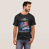 航空母艦 ジョージ ワシントン CVN 73 ベテラン Tシャツ (正面フル)