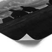 航空母艦， 1940s ポスター (角)