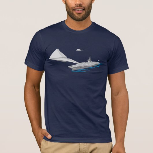 航空母艦 Tシャツ (正面)