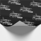 航空母艦Nimitz Wrappingpaper ラッピングペーパー (角)