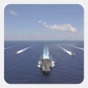 航空母艦USS Abraham Lincoln スクエアシール