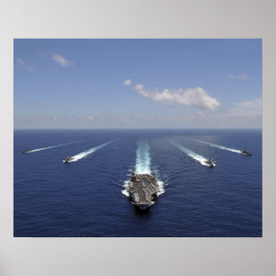 航空母艦USS Abraham Lincoln 2 ポスター