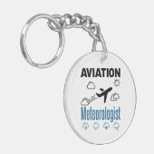 航空気象予報気象学 キーホルダー (正面左)
