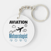 航空気象予報気象学 キーホルダー (裏面)