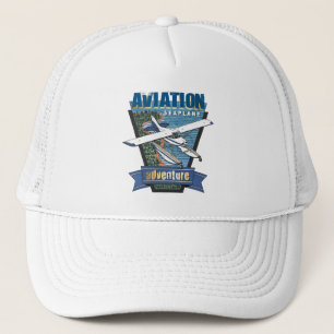 航空水上飛行機の冒険 キャップ