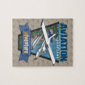 航空水上飛行機の冒険 ジグソーパズル (横)