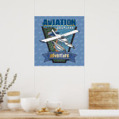 航空水上飛行機の冒険 ポスター (キッチン)