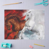 航空消防の馬ティッシュペーパー 薄葉紙 (クラフト)