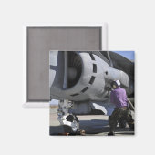 航空燃料技師は燃料系統を付す マグネット (正面/裏面)