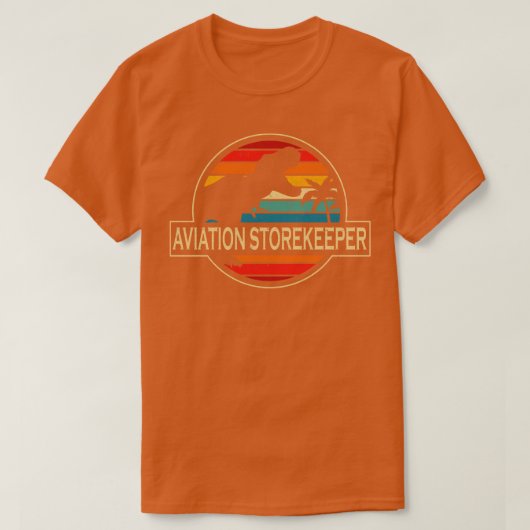 航空物保管器恐竜 Tシャツ (デザイン正面)