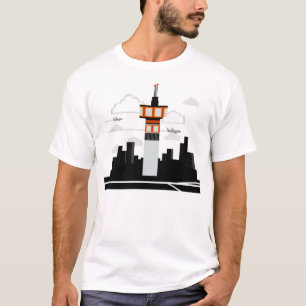 航空管制塔 Tシャツ