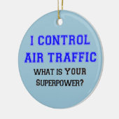 航空管制官 セラミックオーナメント (左)