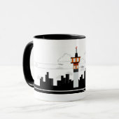 航空管制 マグカップ (正面左)