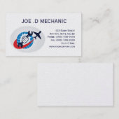 航空維持の整備士の名刺 名刺 (正面/裏面)