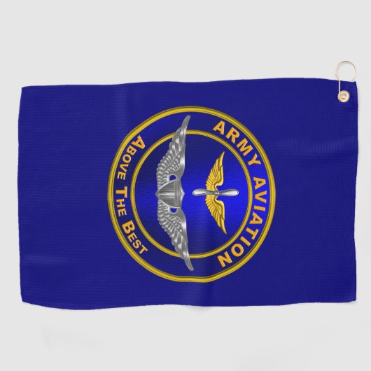 航空翼 ゴルフタオル (横)