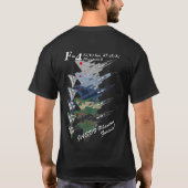 航空自衛隊所属F/RF-4 Phantom II Tシャツ Tシャツ (裏面)