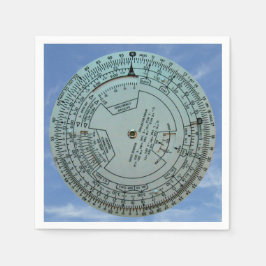 航空航法電子計算機 スタンダードカクテルナプキン