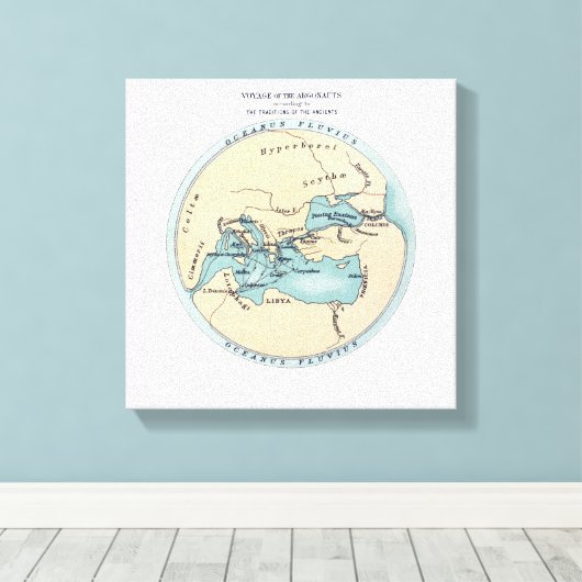 航空航海 キャンバスプリント (インサイチュ (ウッドフロア))