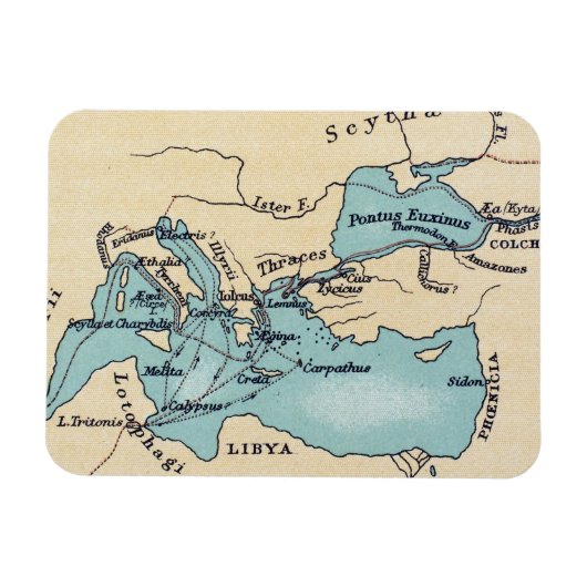 航空航海 マグネット (横)