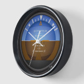 航空航空機姿勢指示計 壁時計 (傾斜)