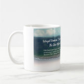 航空芸術のマグの"飛んだ武士: 坂井三郎" コーヒーマグカップ (左)