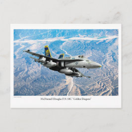 航空芸術はがき「F/A-18 Hornet」 ポストカード