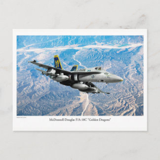航空芸術はがき「F/A-18 Hornet」 ポストカード