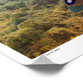 航空芸術ポスター「ブルスターF2Aバッファロー」 ポスター (角)