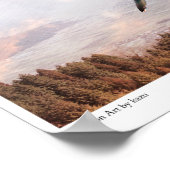 航空芸術ポスター「ブルースター・バッファロー」 ポスター (角)