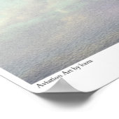 航空芸術ポスター「三菱A6Mゼロ」 ポスター (角)