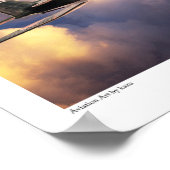 航空芸術ポスター「三菱A7Mレプップ「sam」 ポスター (角)