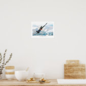 航空芸術ポスター「三菱A7Mreppuu」 ポスター (キッチン)