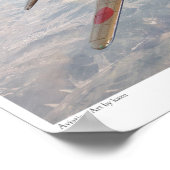 航空芸術ポスター「川崎機100」 ポスター (角)