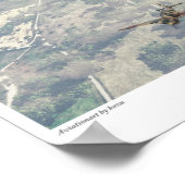 航空芸術ポスター"川崎Ki-32メリー" ポスター (角)