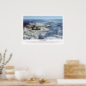 航空芸術ポスター「F-104スターファイター」 ポスター (キッチン)