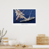 航空芸術ポスター「F-14 Tomcat」 ポスター (キッチン)