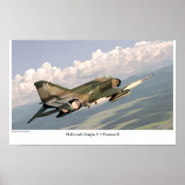 航空芸術ポスター「F-4 Phantom II」 ポスター