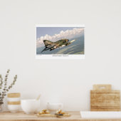 航空芸術ポスター「F-4 Phantom II」 ポスター (キッチン)