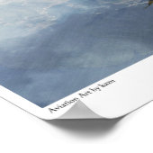 航空芸術ポスター「F-86 Sabre」 ポスター (角)