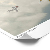 航空芸術ポスター「F-86 Sabre」 ポスター (角)