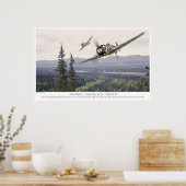 航空芸術ポスター「Fw190」 ポスター (キッチン)
