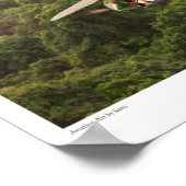 航空芸術ポスター「P-38稲妻」 ポスター (角)