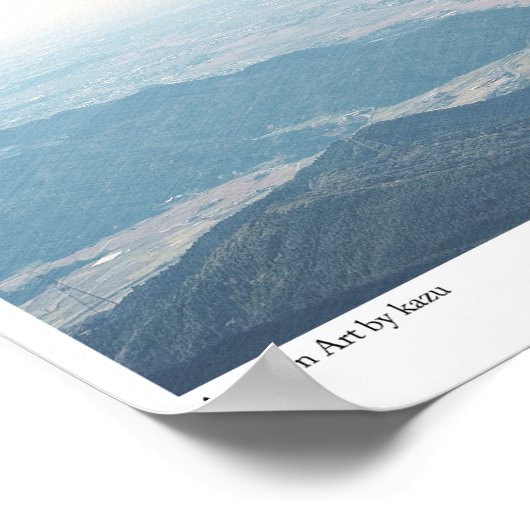 航空芸術ポスター「ZERO」 ポスター (角)