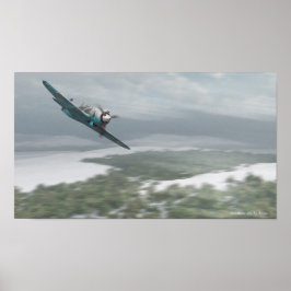 航空芸術ポスターLavochkin La-5 ポスター