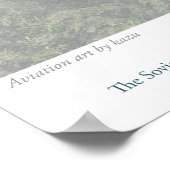 航空芸術ポスターLavochkin La-5 ポスター (角)