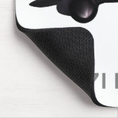 航空芸術マウスパッド「SR-71ブラックバード」 マウスパッド (コーナー)