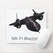 航空芸術マウスパッド「SR-71ブラックバード」 マウスパッド (マウス)