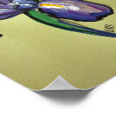 航空虹彩モダン芸術絵画プリントポスター ポスター (角)