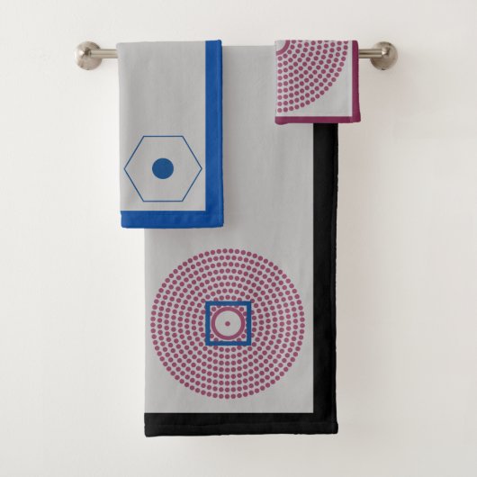 航空記号グラフパイロットドローン バスタオルセット (インサイチュ)